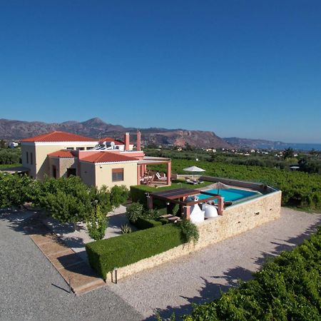 Cretan Vineyard Hill Villa Kato Kalesia Exterior foto