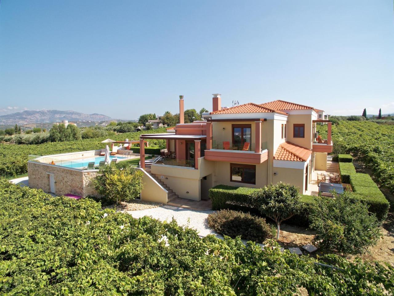 Cretan Vineyard Hill Villa Kato Kalesia Exterior foto