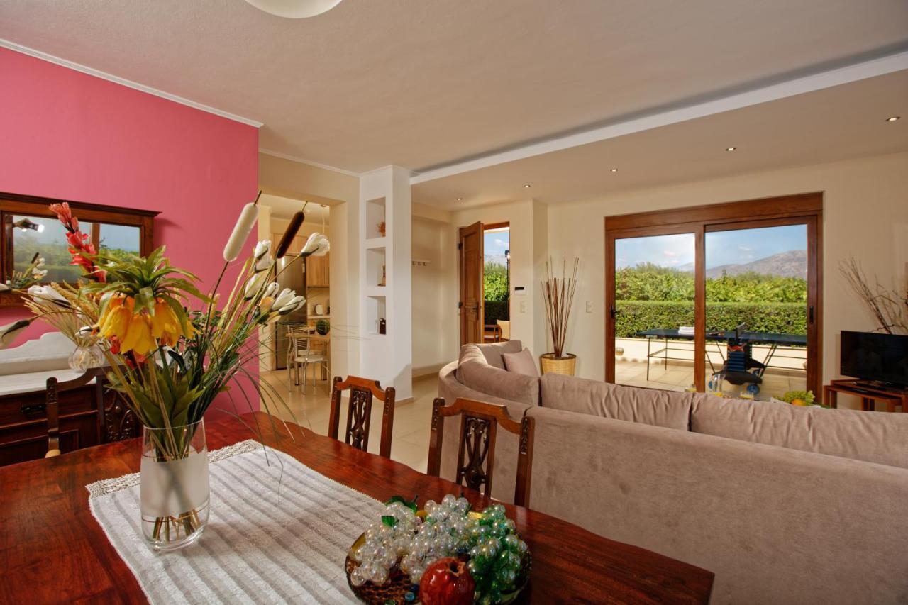 Cretan Vineyard Hill Villa Kato Kalesia Exterior foto