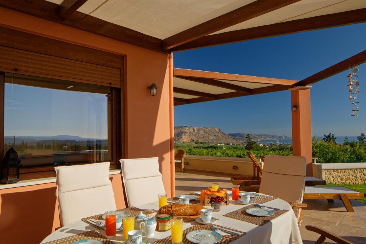 Cretan Vineyard Hill Villa Kato Kalesia Exterior foto