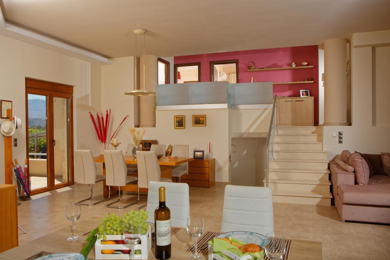 Cretan Vineyard Hill Villa Kato Kalesia Exterior foto