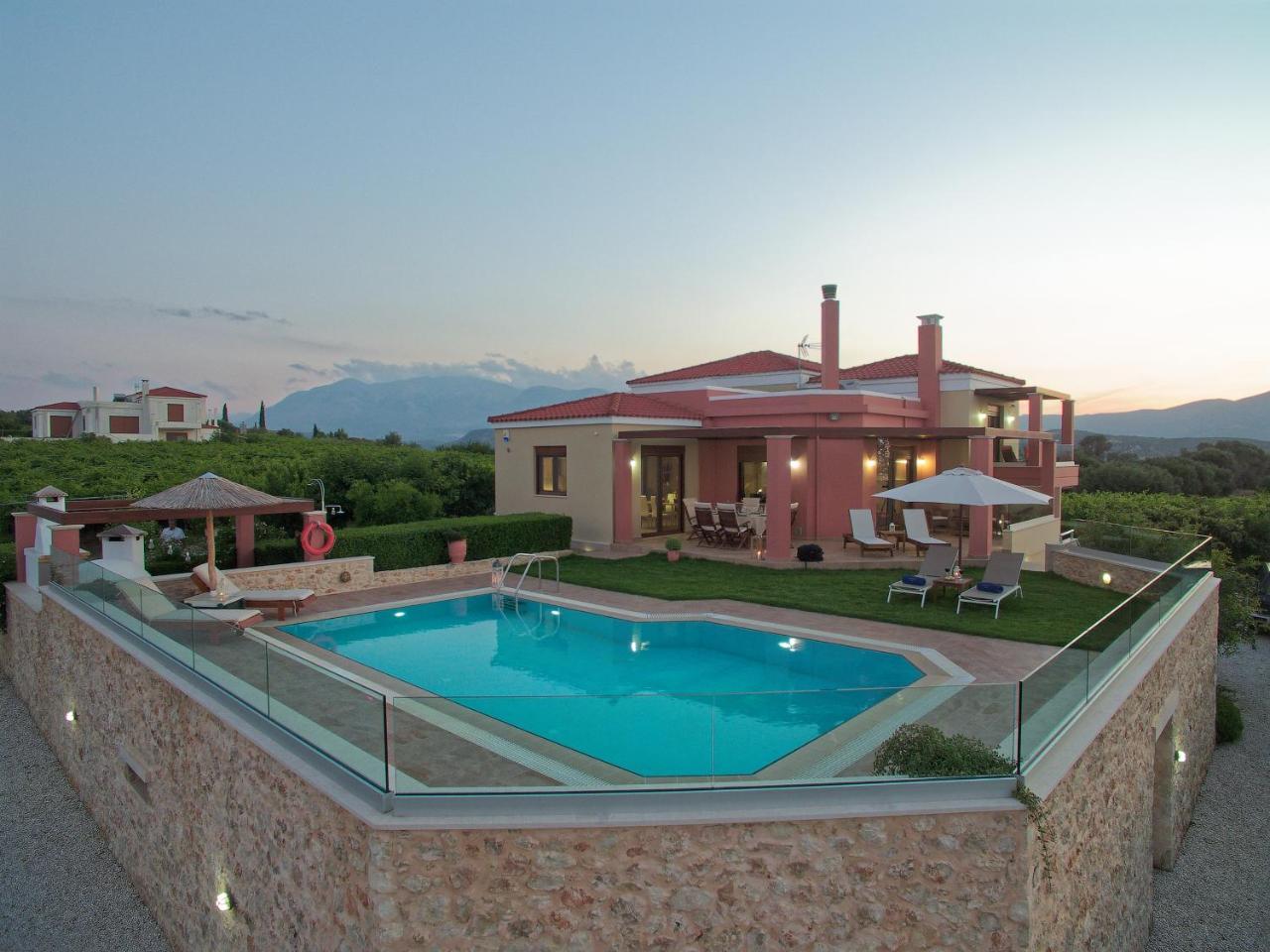 Cretan Vineyard Hill Villa Kato Kalesia Exterior foto